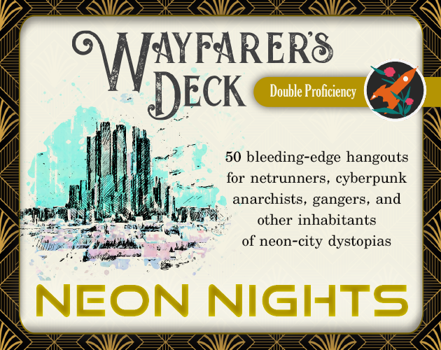 Games like Wayfarer's Deck: Neon Nights