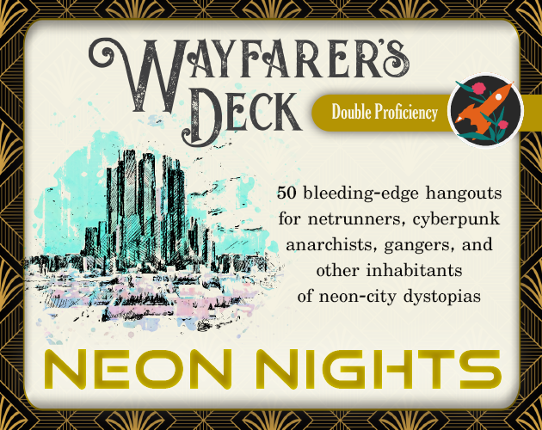 Wayfarer's Deck: Neon Nights Image