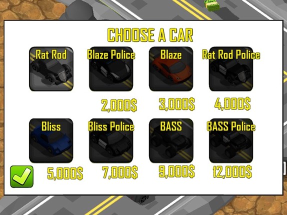 3D Zig-Zag Furious Car -  On The Fast Run For Racer Game Image