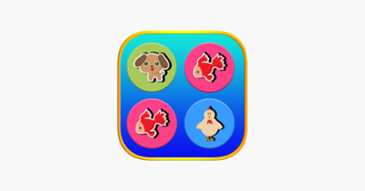 Animals Memory Matching Game - Brain Trainers Image