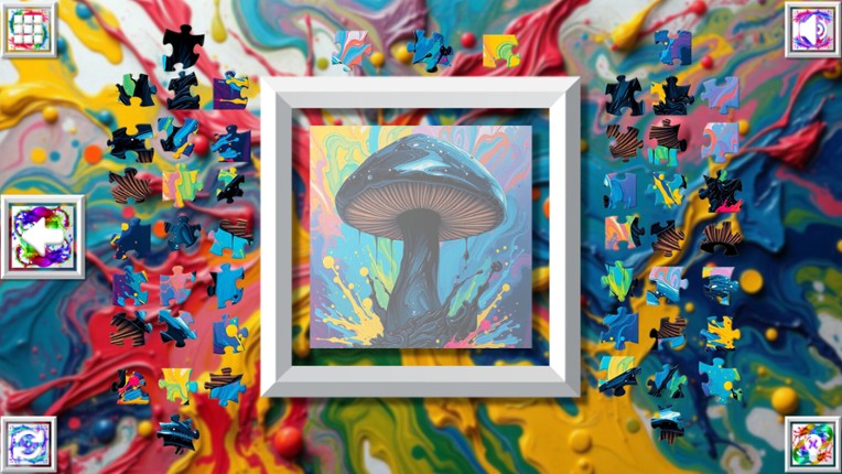 Color Splash: Mushrooms screenshot
