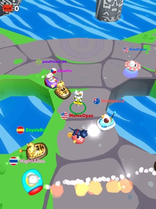 Crazy Kart.io: Bump & Crash screenshot