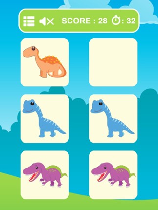 Dino Kids Matching - Dinosaur Memory Games Free For Kids HD Image
