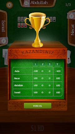 51 HD Kağıt Okey Oyunu Image