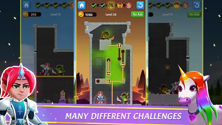 Hero Rescue - Pin Puzzle - Pul screenshot