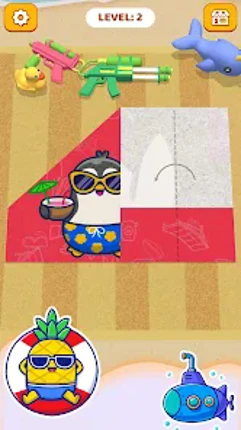 Paper Fold: Paper Puzzle 3D screenshot