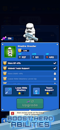 Space Heroes: Epic Galaxy RPG screenshot