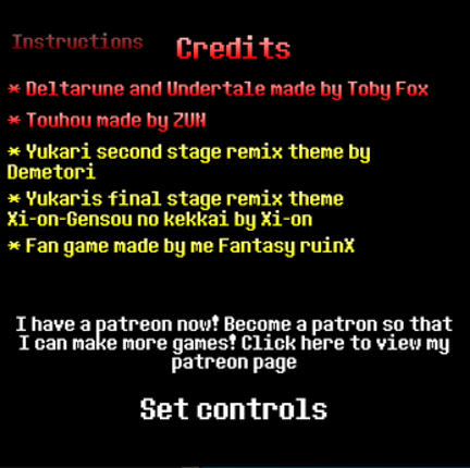 Deltarune Yukari Battle screenshot