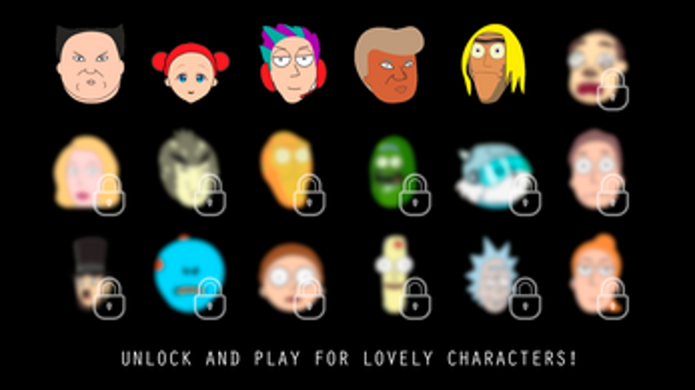 Rick & Morty like a Stickman - Fighting Image