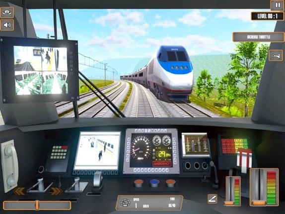 Modern Train Driving Simulator screenshot