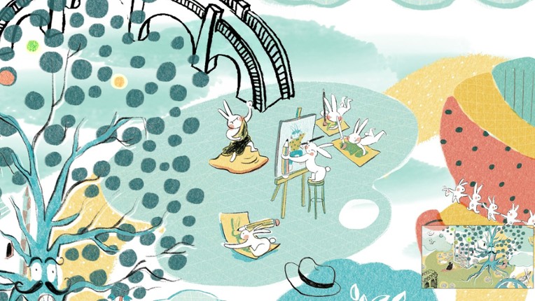 Mr Rabbit's Cambridge Point and Click Adventure screenshot