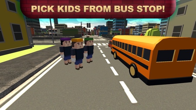 Pick &amp; drop Kids School Bus Offroad Simulator Game Image
