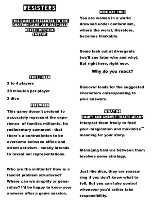 reSISTERS screenshot