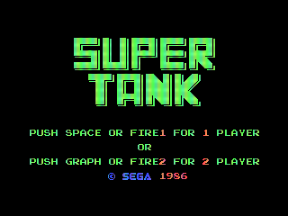 Games like Super Tank MSX