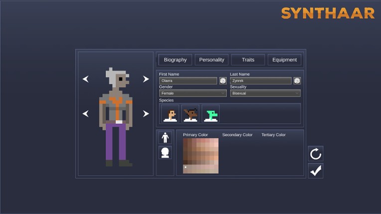 Synthaar screenshot