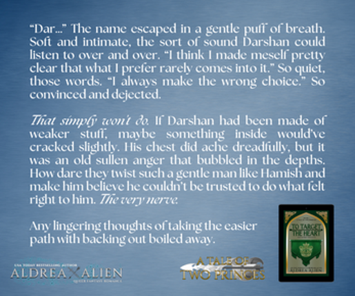 To Target the Heart (A Tale of Two Princes #1) Image
