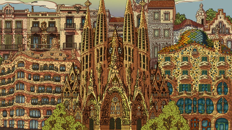 100 Barcelona Cats screenshot