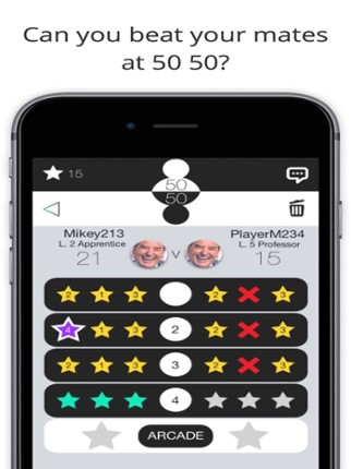 50 50 with FRIENDS screenshot