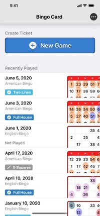 Bingo Card - Ticket Generator Image