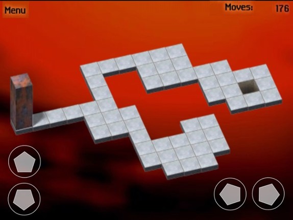 Bloxorz path finder screenshot