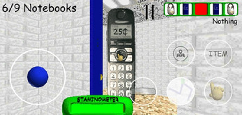 Everyone helps Baldi Android port screenshot