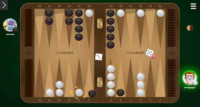 Backgammon Online - Board Game Image