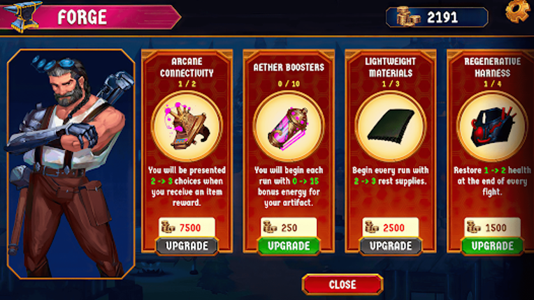 Breach Wanderers: Deckbuilder screenshot