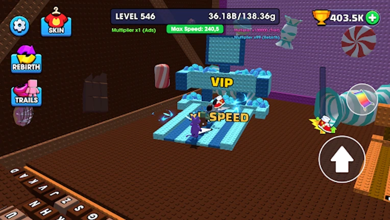Keyboard Escape: Speed Parkour screenshot