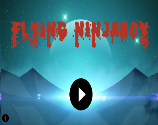 Flying ninja boy Game Cover