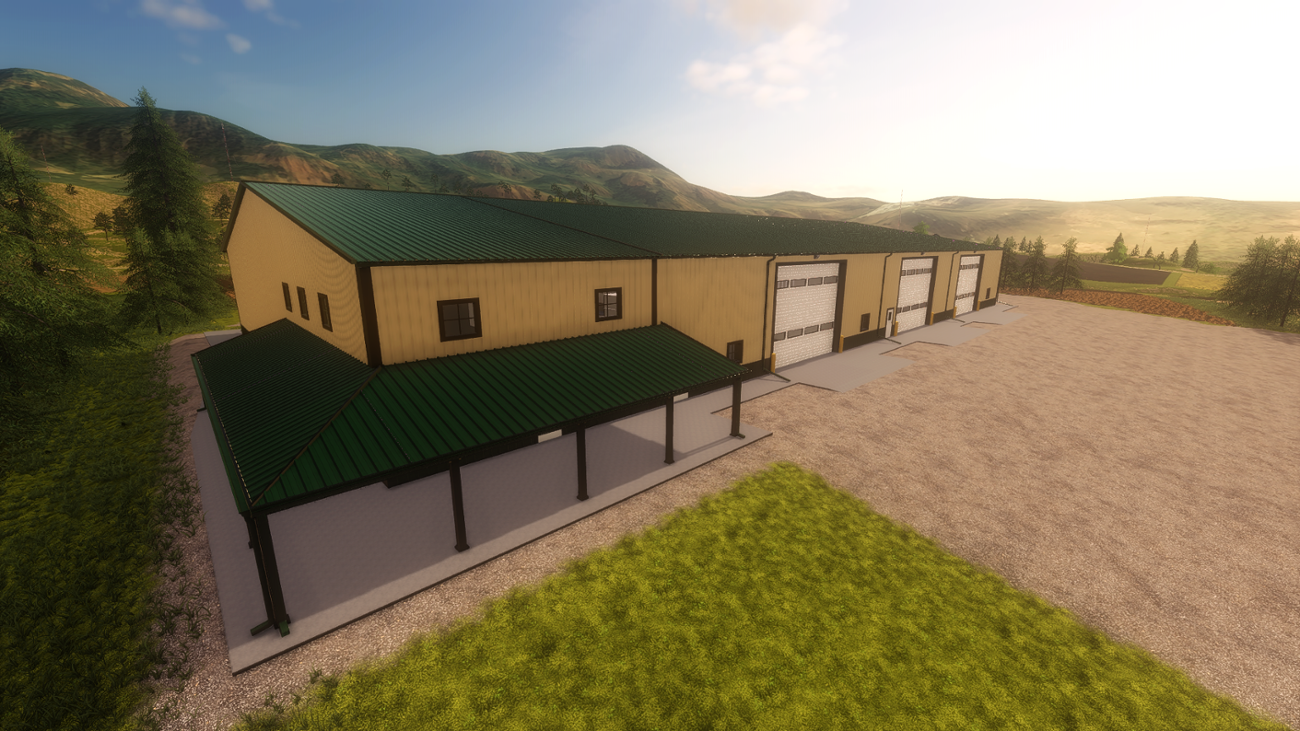 Games like FS 19 120x225 Beige Green Shop