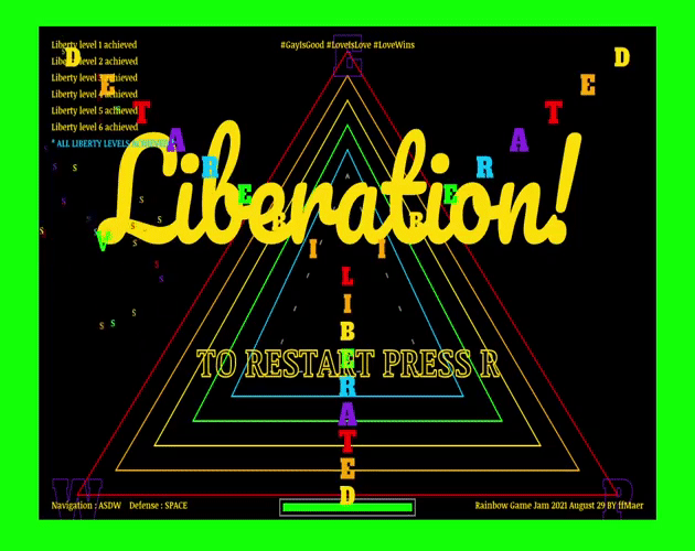 Games like LibertyTriangle - RainbowJam21