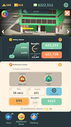 Stakeholder: Stock Market Game screenshot