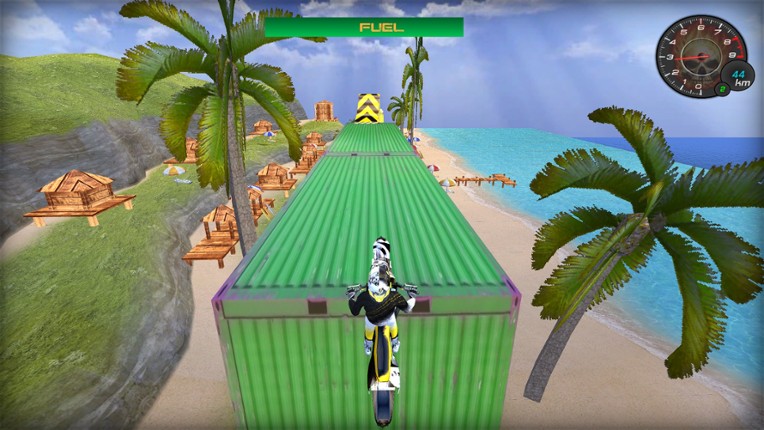 Hill Bike Stunt - 3D Motorcycle Racing screenshot