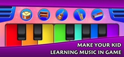 Kids learn music instruments Image