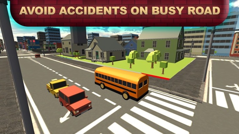 Pick &amp; drop Kids School Bus Offroad Simulator Game Image