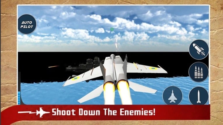 Real Jet Fighter: Sky Shooting screenshot