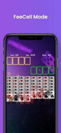 Solitaire SBlue screenshot
