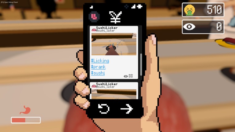 Sushi Lick screenshot