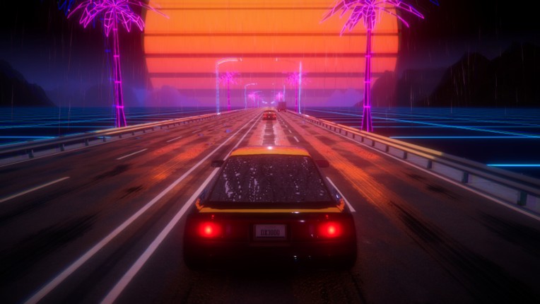 Synthwave Driver screenshot