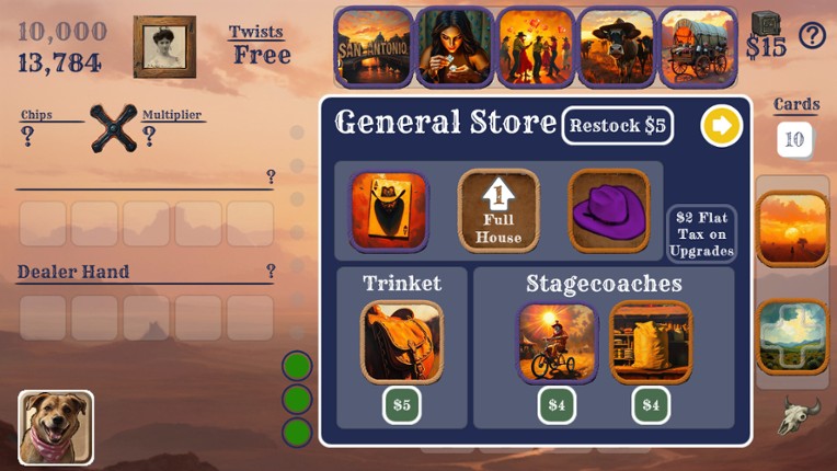 Texas Twist Poker 3 Bandit's Run screenshot