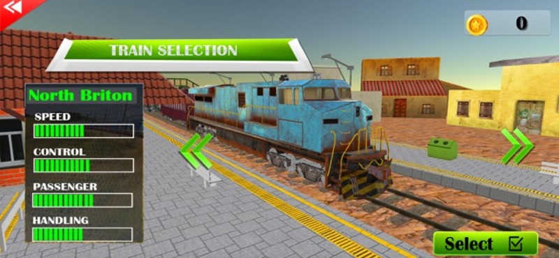 Train Simulator Driver Game screenshot