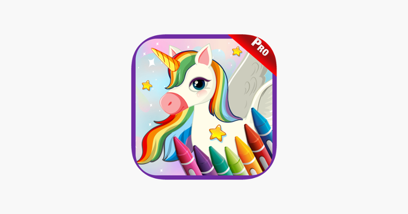 Unicorn Coloring Games Kids Image