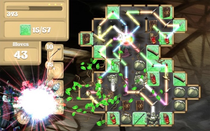 Wizard Vs Zombie - Match 3 screenshot