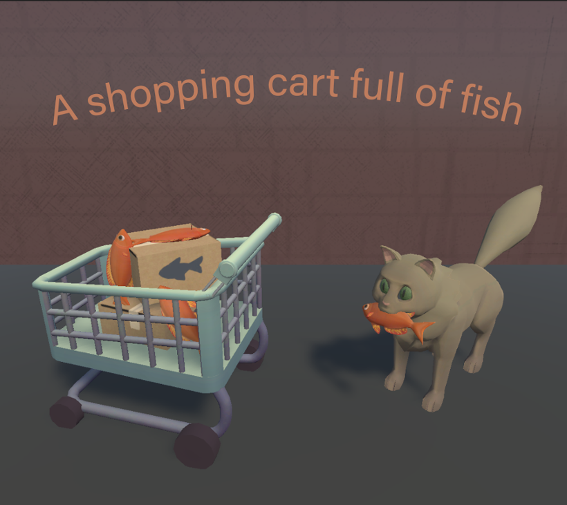 Games like A shopping cart full of fish