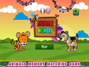 Animals Memory Matching Game - Brain Trainers Image