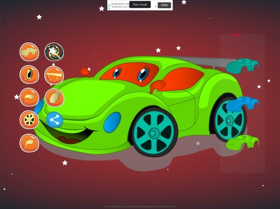 Car Coloring Salon Image