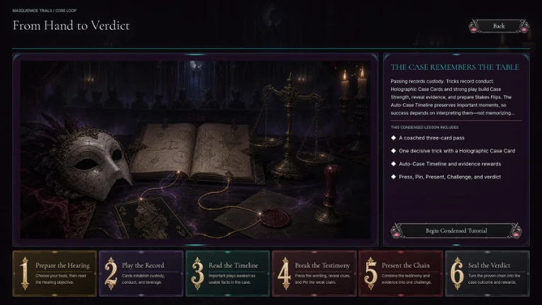 Court of Hearts: Masquerade Trials Image