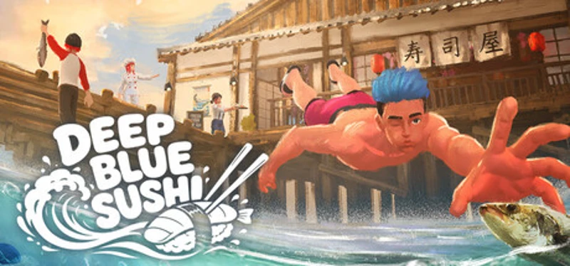 Deep Blue Sushi Image