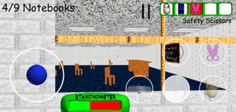 Everyone helps Baldi Android port screenshot