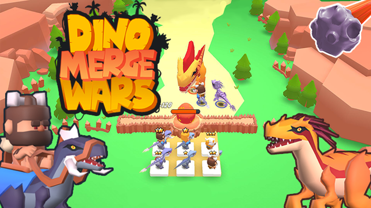 Dino Merge Wars Game Cover